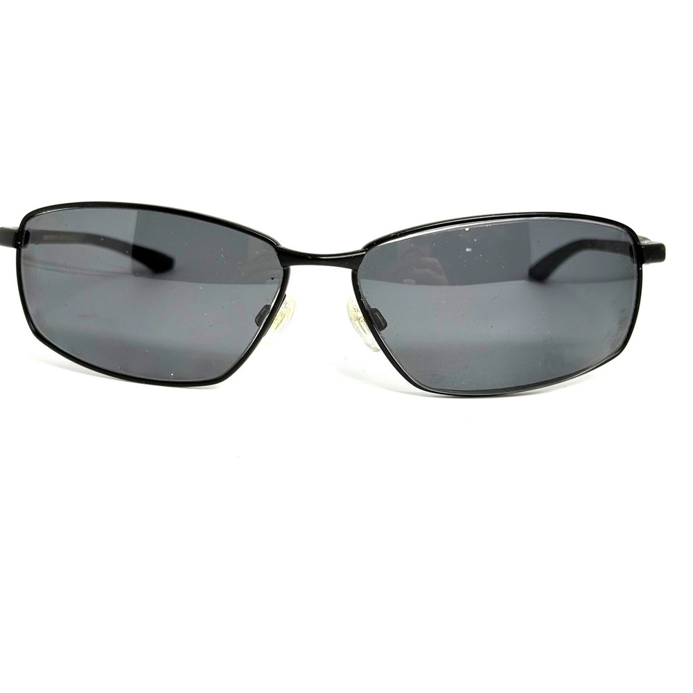 Nike Pivot Six Sunglasses Black Metal Frame Rectangular EV1091 001 62-14-135